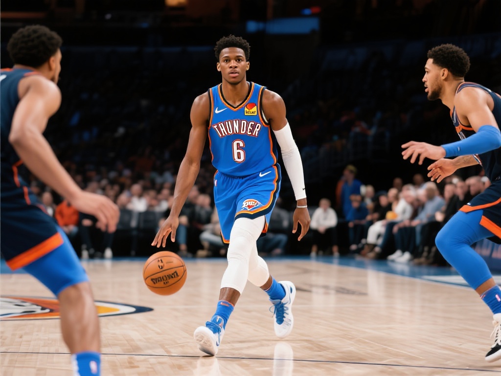 除了得分，亚历山大在组织进攻方面的能力同